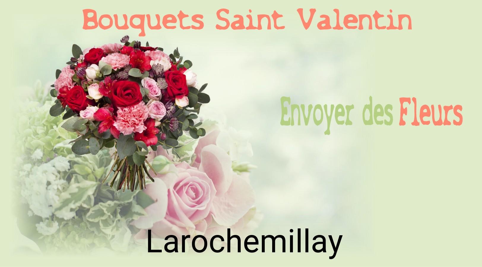 Roses de Saint-Valentin livrées à Larochemillay